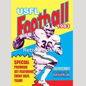 1983T USFL Wrapper