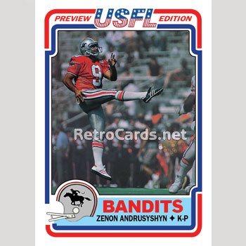 1983T Zenon Andrusyshyn Tampa Bay Bandits – RetroCards