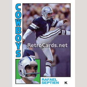 1984T MLB Rafael Septien Dallas Cowboys
