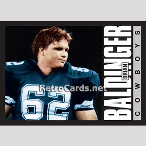 1985T Brian Baldinger Dallas Cowboys