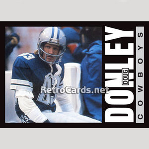 1985T Doug Donley Dallas Cowboys