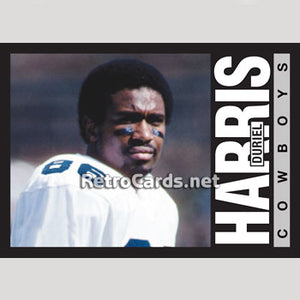 1985T Duriel Harris Dallas Cowboys