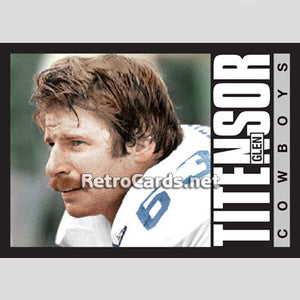 1985T Glen Titensor Dallas Cowboys