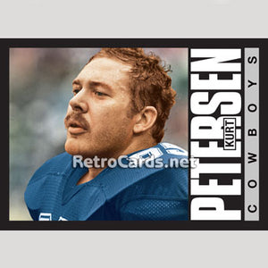 1985T Kurt Petersen Dallas Cowboys