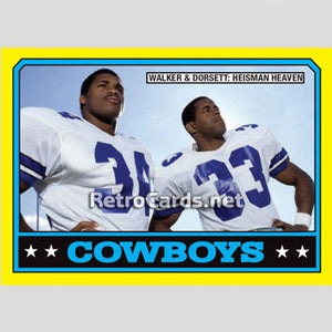 1986T Heisman Heaven Dallas Cowboys