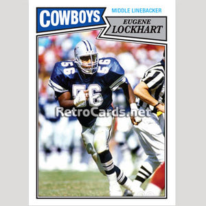 1987T Eugene Lockhart Dallas Cowboys