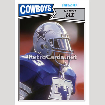 1987T Garth Jax Dallas Cowboys – RetroCards