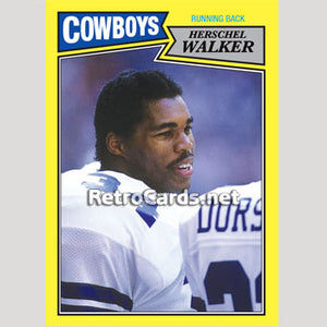 1987T Herschel Walker Dallas Cowboys