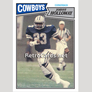 1987T Johnny Holloway Dallas Cowboys