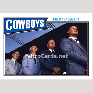 1987T Management Dallas Cowboys