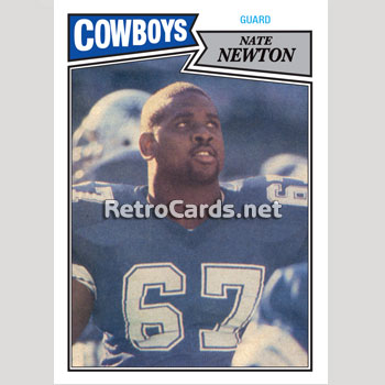 1987T Nate Newton Dallas Cowboys – RetroCards