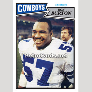 1987T Ron Burton Dallas Cowboys